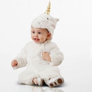 Pottery Barn Unicorn Halloween costume 0-6 months